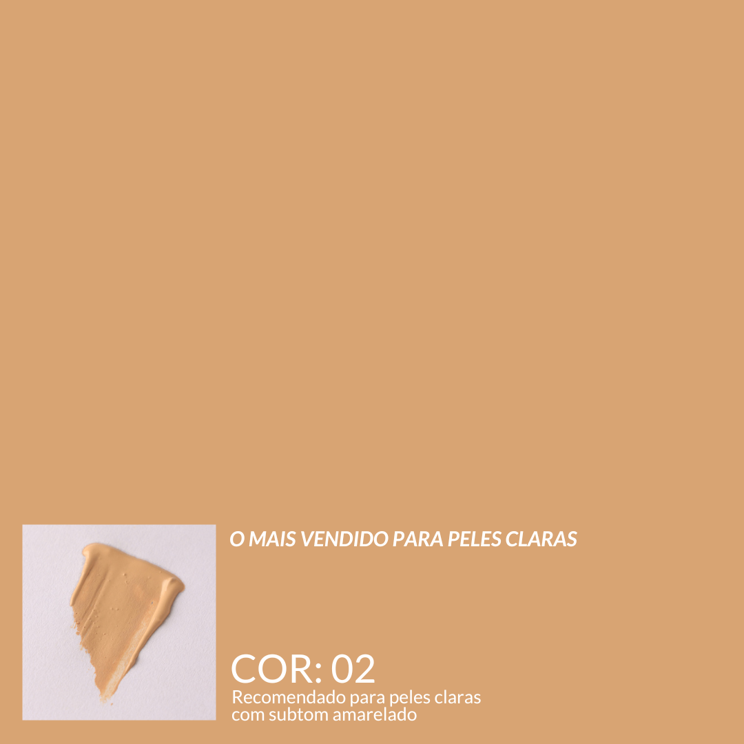 Base Líquida Beauté 25g | Cor: 02